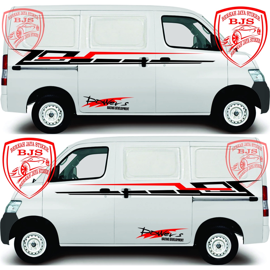 Jual NEW CUTTING STICKER MOBIL GRAND MAX MINIBUS GRAND MAX BLINDVAN ...