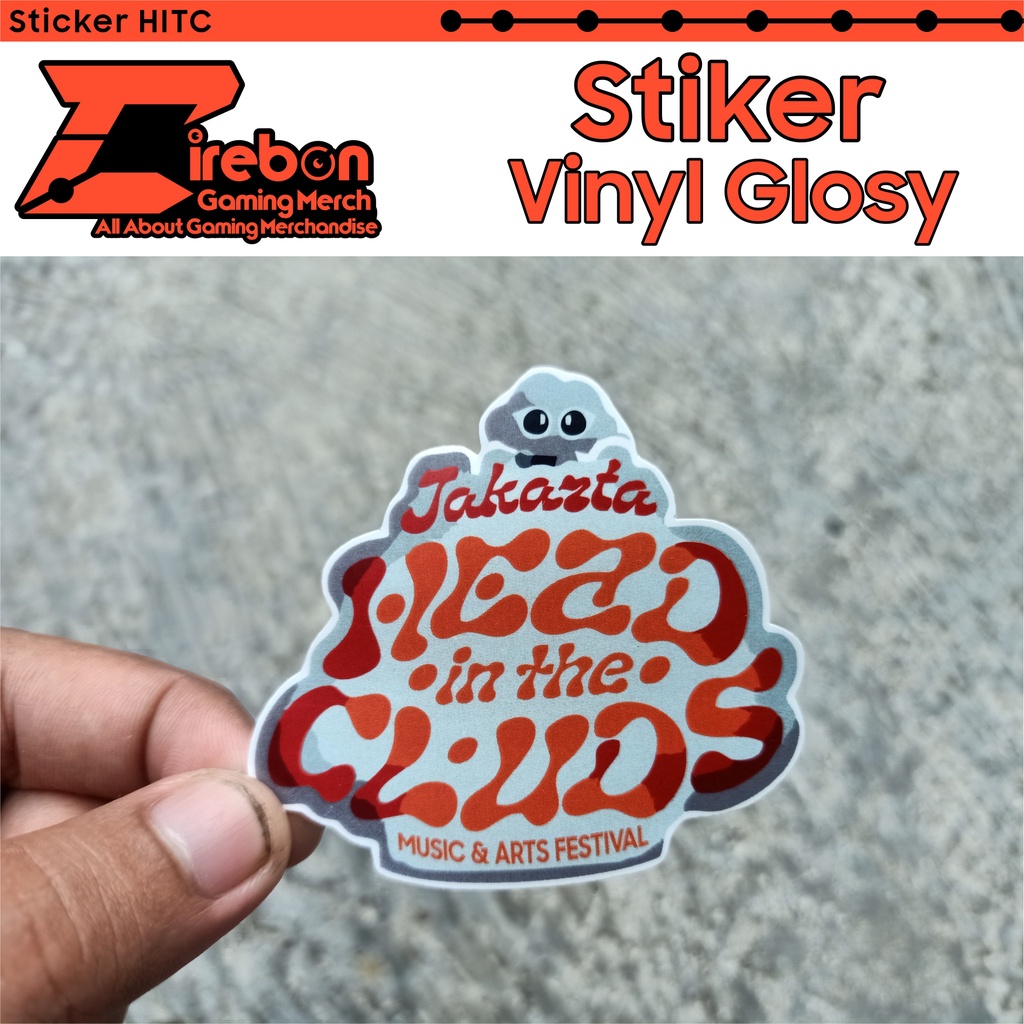 Jual Stiker HITC Jakarta Head In The Clouds Music Arts Festival