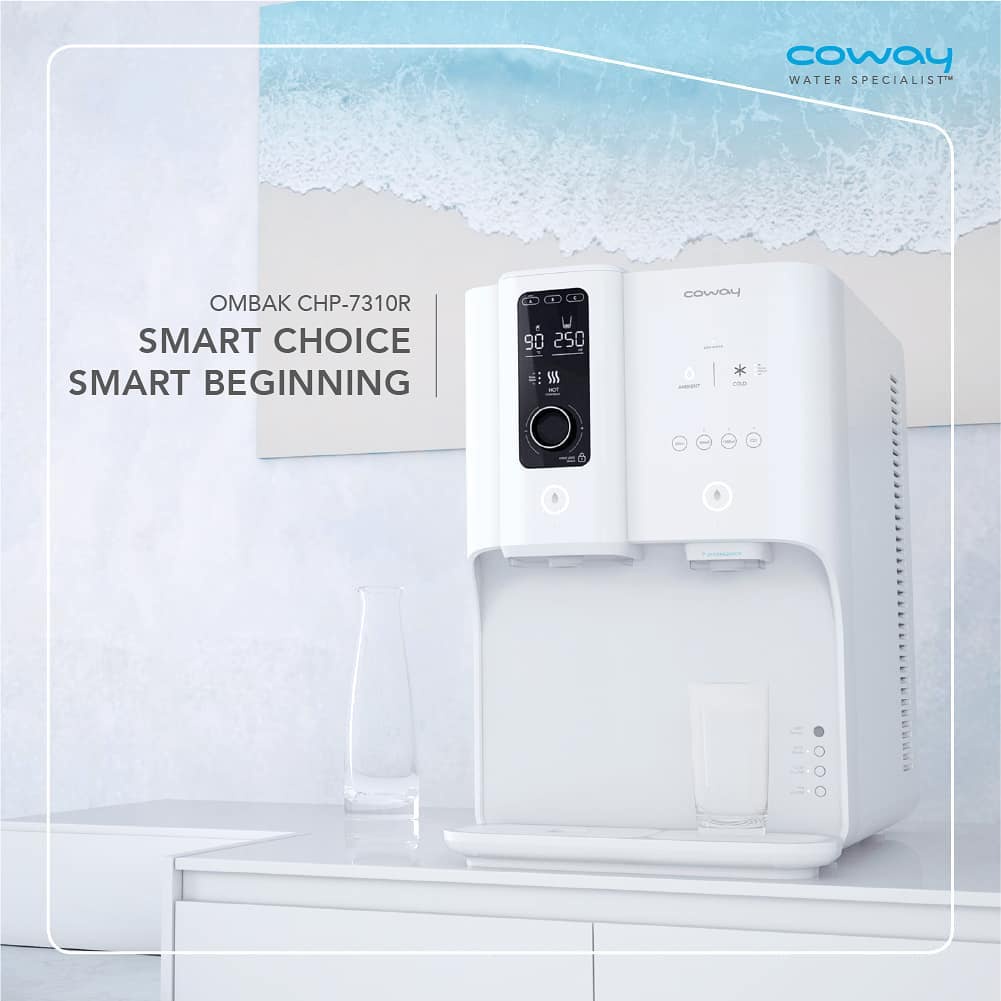 Jual PROMO Water purifier coway OMBAK CHP7310R si cantik full digital