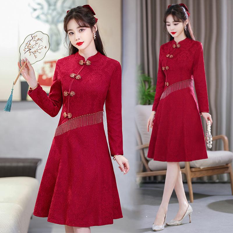 Jual cheongsam dress best sale