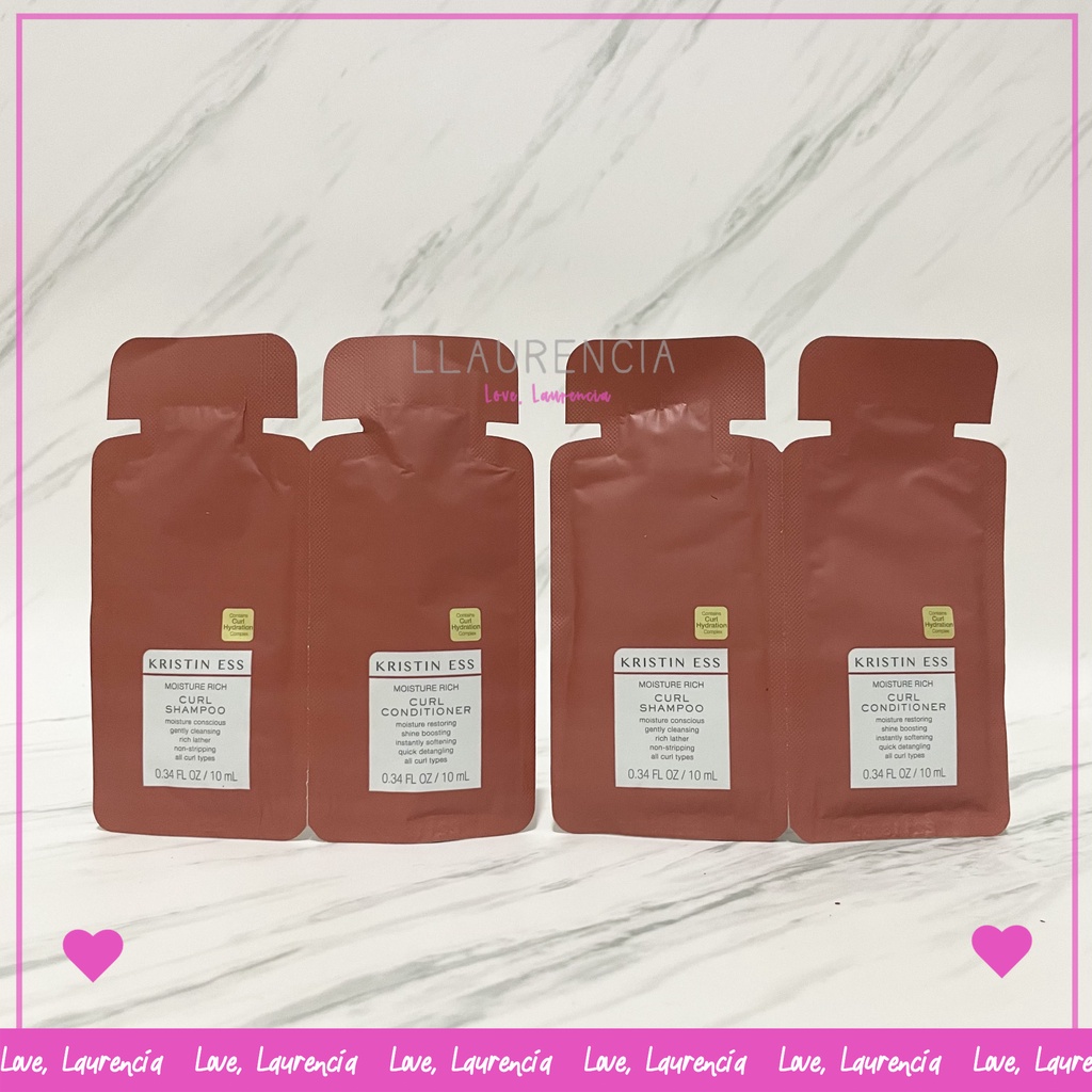 Jual Kristin Ess Moisture Rich Curl Shampoo & Conditioner Sample Set
