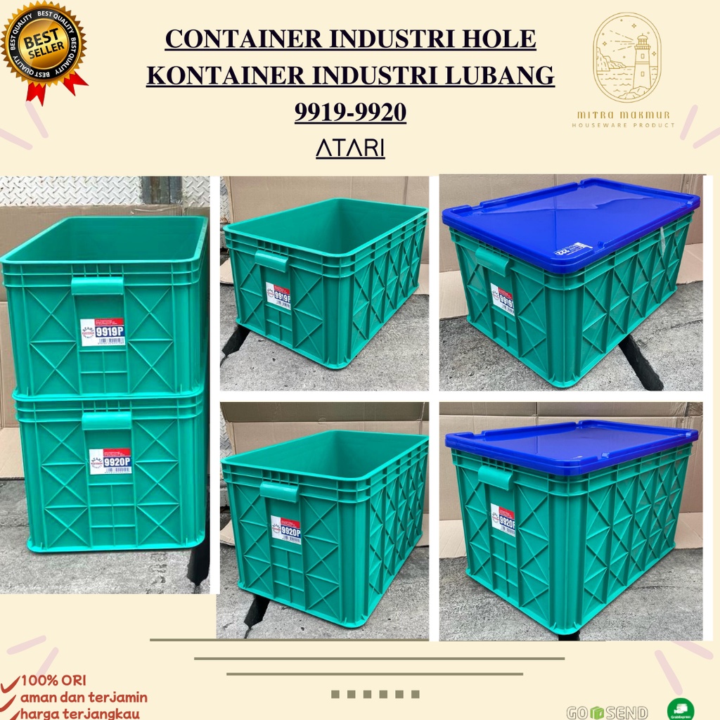 Jual Container Box Industri Keranjang Industri Krat Box Serbaguna 9919 9920p Atari 2100m 2102 3173