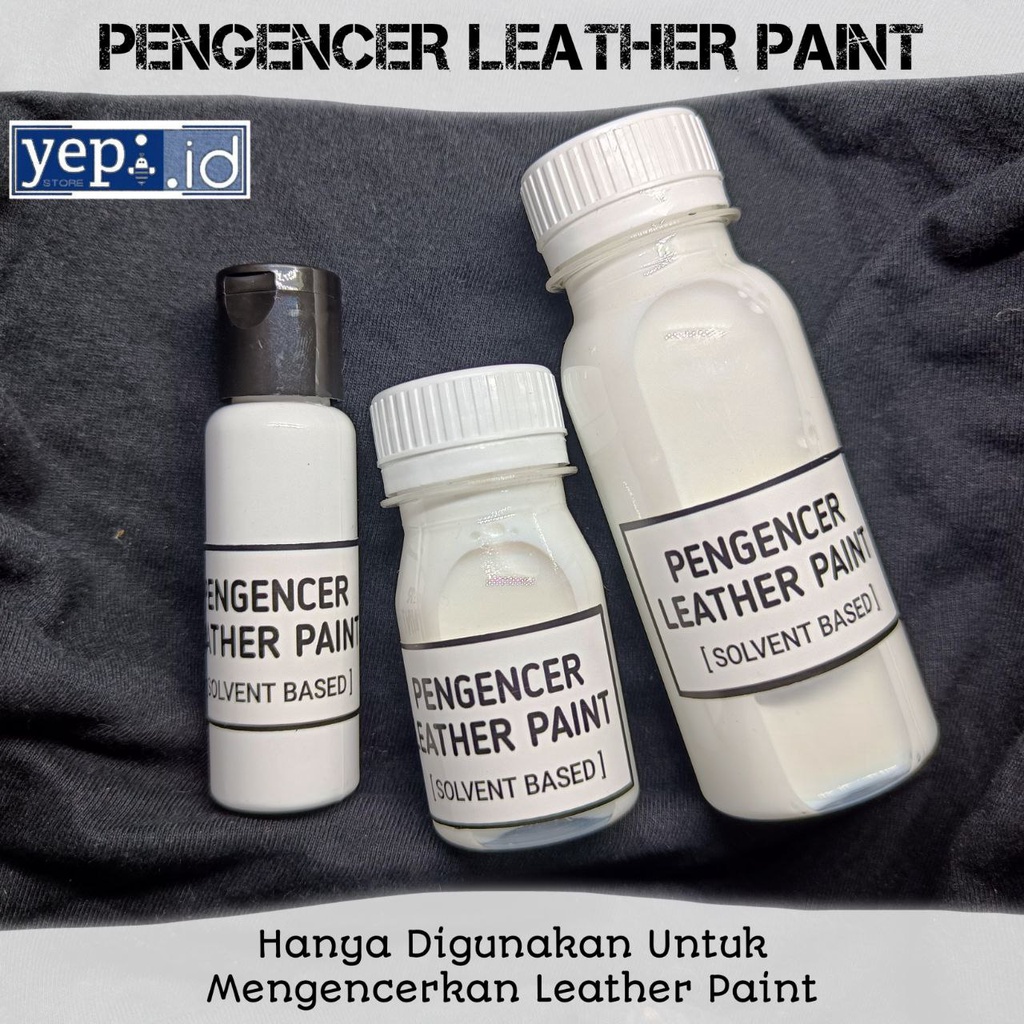 Jual Pengencer cat - Lether Paint - Solvent thinner - Reducer Leather ...