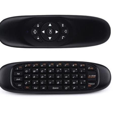 Jual Buruan Cek Air Mouse Gyroscope Keyboard Qwerty Remote Controller Wireless Ghz For Pc