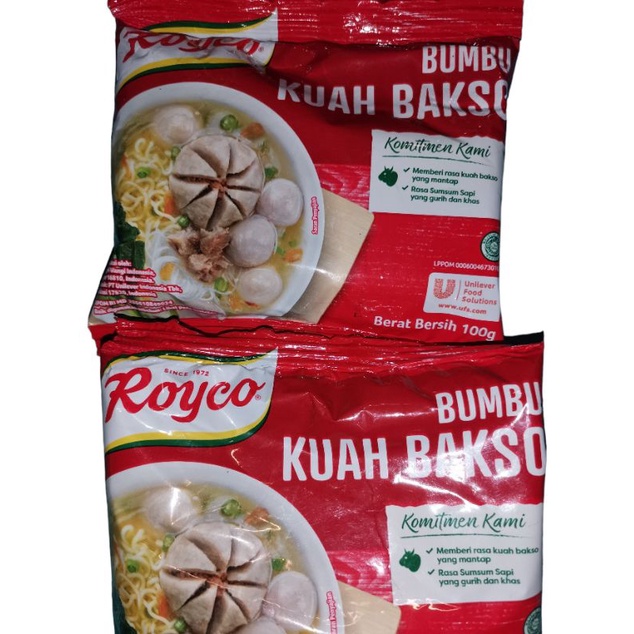 Jual Royco Bumbu Kuah Bakso 100g Shopee Indonesia