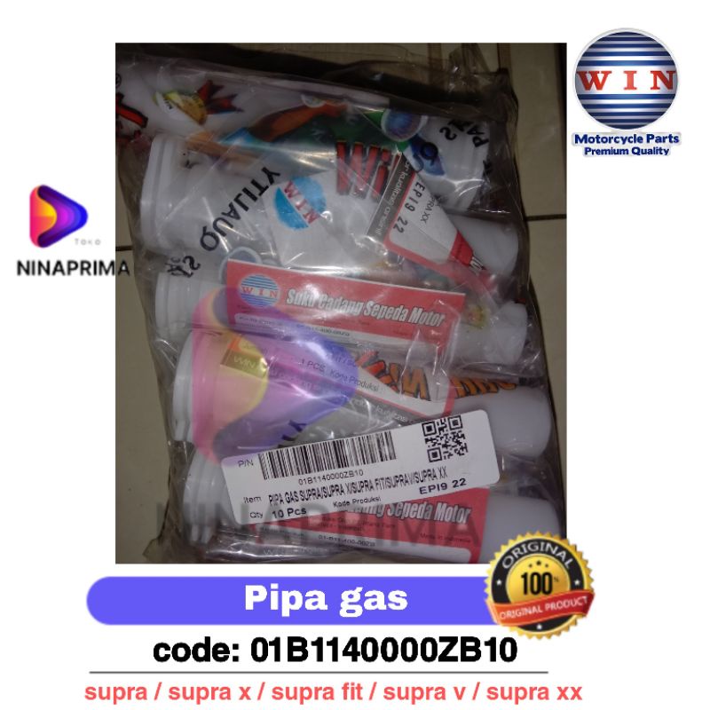 Jual Pipa Gas Win Selongsong Pipa Supra Supra X Supra Fit Supra