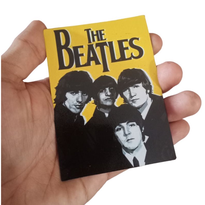 The Beatles Magical Mystery Tour Fridge Magnet - Square Novelty Magnet