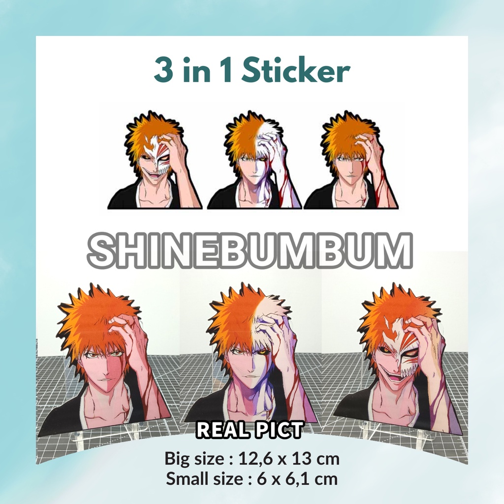 Jual 3D Lenticular Sticker Anime Bleach | Shopee Indonesia