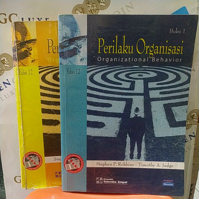 Jual Perilaku Organisasi Edisi 12 Buku 1 Dan 2 Stephen P Robbins Dan Timothy A Judge Shopee