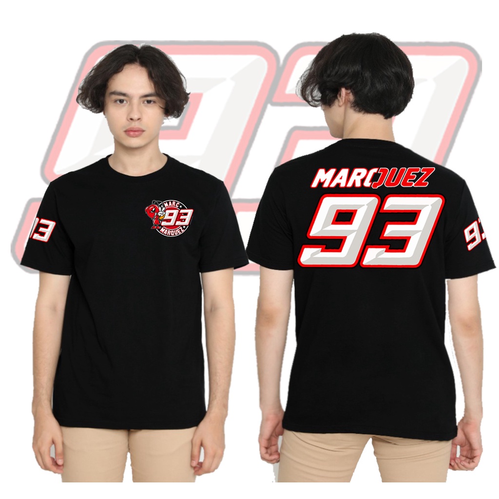 BAJU kaos MARC MARQUEZ NO 93 kaos MOTO GP BABY ALIEN T-SHIRT PRIA/WANITA  combet30s