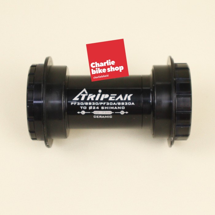Alliage Tripeak PF30/BB30 à 24 Mm - Compatible Shimano PF30A24-SHSB - Neuf Sous Emballage