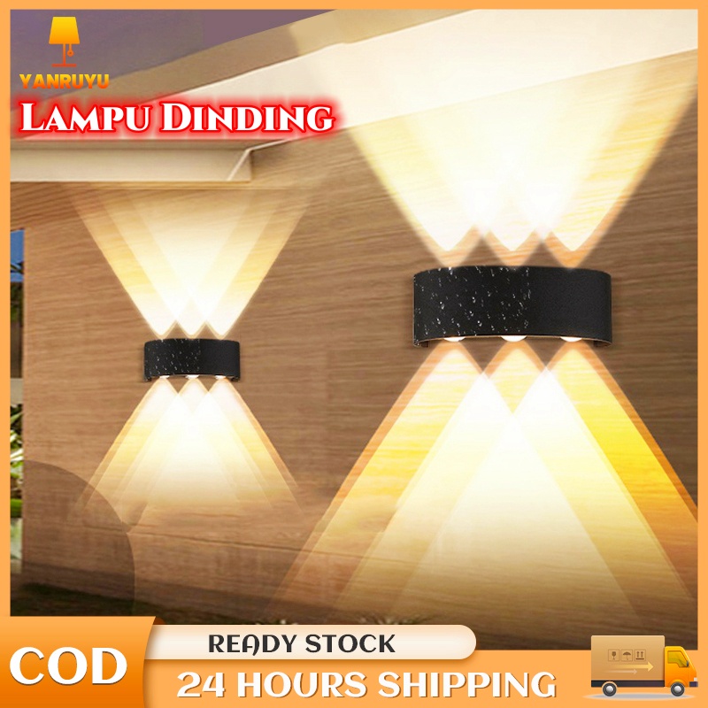 Jual Lampu Dinding Taman Outdoor Waterproof 8 LAMP Lampu Taman IP66 ...