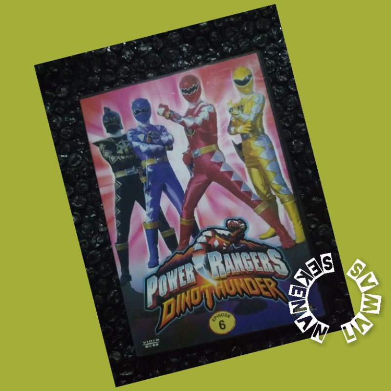 Jual VCD Power Rangers Dino Thunder Eps. 6 /Original /Bahasa Indonesia ...