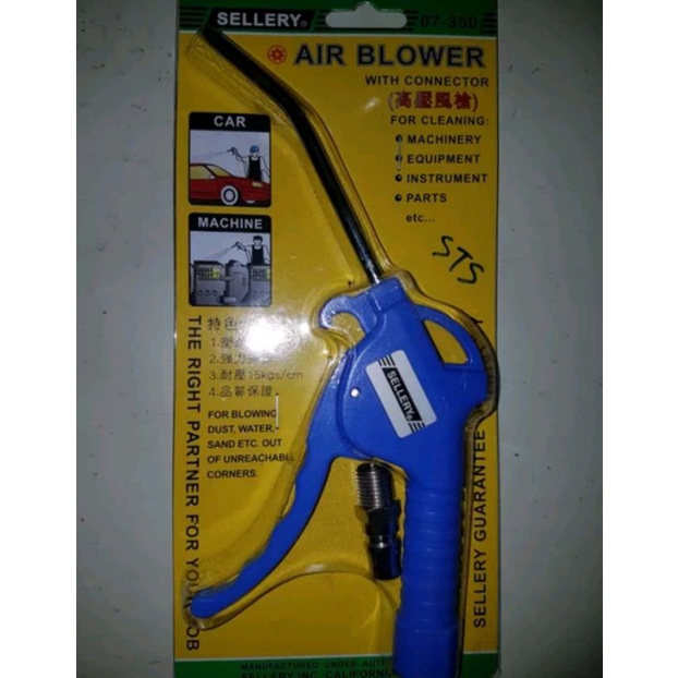 Jual SELLERY Air Blow Gun With Connector - Air Duster Blower Semprotan ...