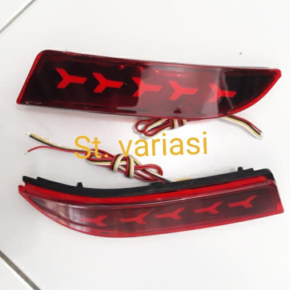 Jual Lampu Reflektor Bumper Belakang All New Avanza Tipe G Running ...