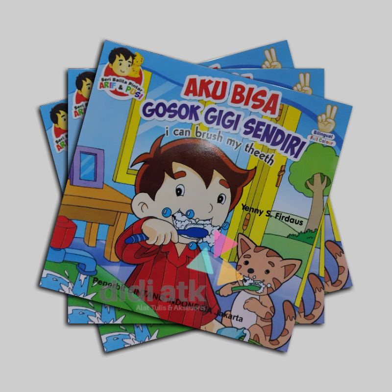 Jual Buku Seri Balita Pintar Aku Bisa Gosok Gigi Sendiri Shopee