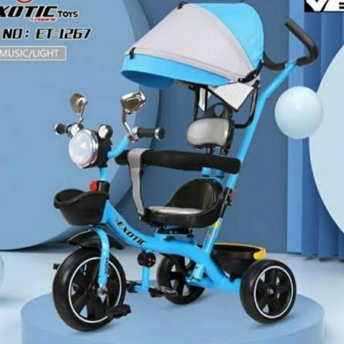 Jual Sepeda Roda 3 Anak Tricycle Exotic 1267 By Pacific #Original ...