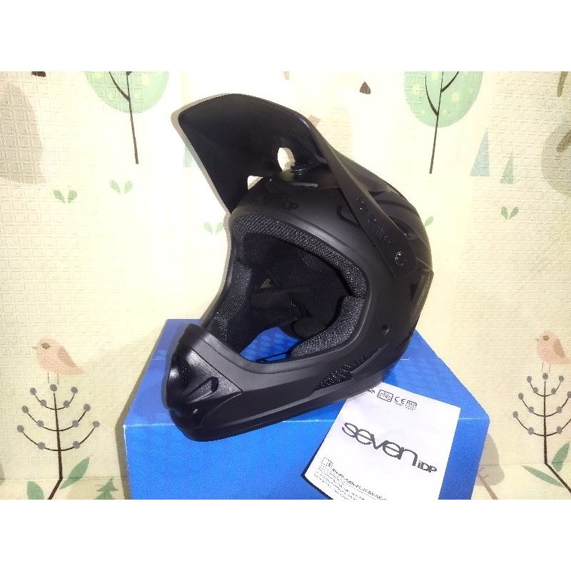 Seven Idp MTB ダウンヒルバイク 用ヘルメット ブラック（7iDP フル 