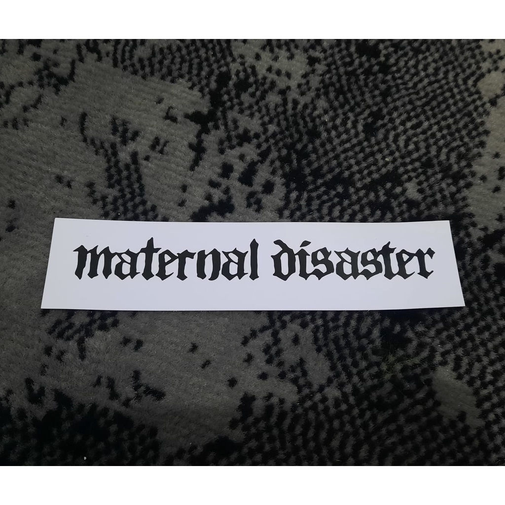 Jual Maternal Disaster Sticker | Shopee Indonesia