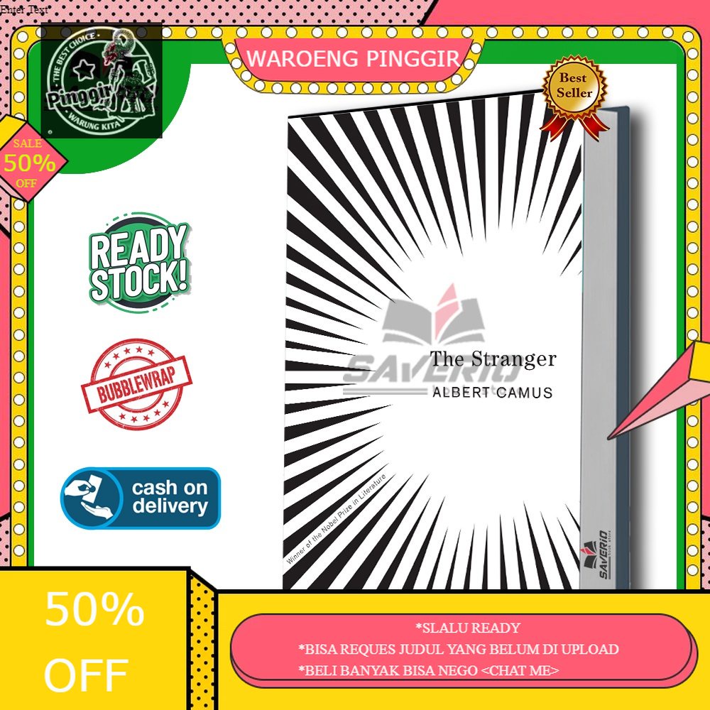 Jual Buku The stranger by Albert Camus | Shopee Indonesia