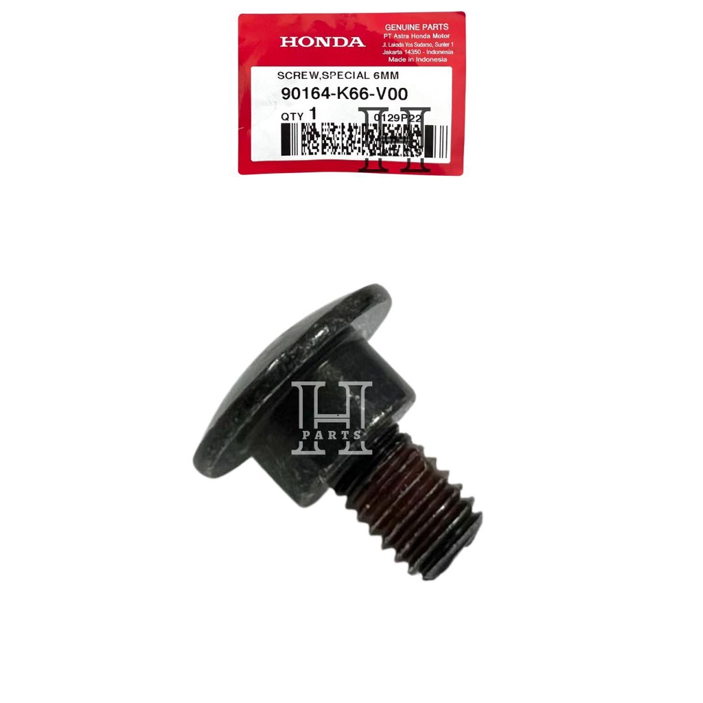 Jual BAUT MUR JALU SCREW SPECIAL 6MM BEAT K1A GENIO VARIO 160 90164-K66 ...