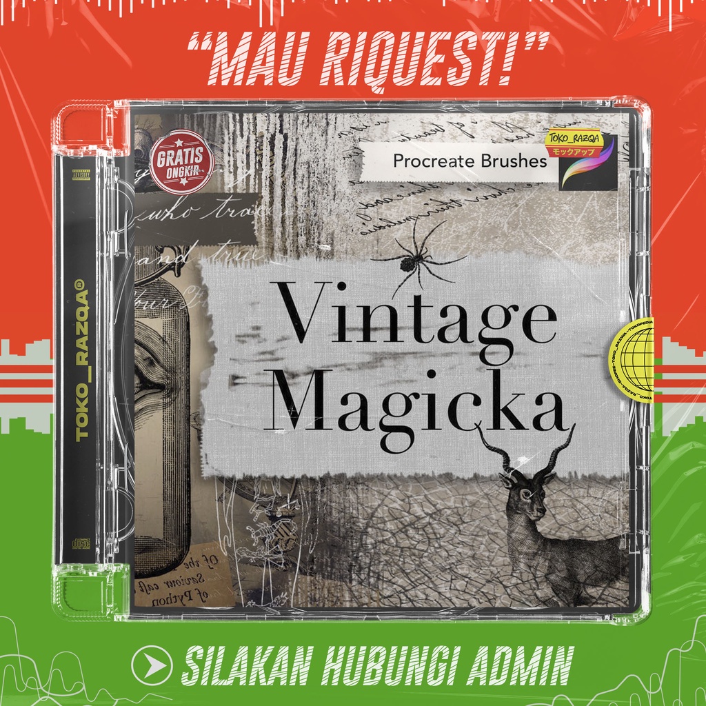 Jual Vintage Magicka Procreate Brushes | Shopee Indonesia