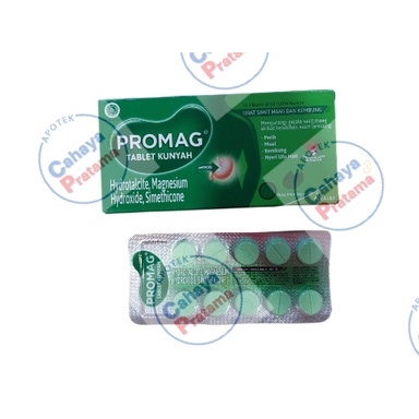 Jual Promag Tablet 1 Strip (Isi 10 Tablet) | Shopee Indonesia