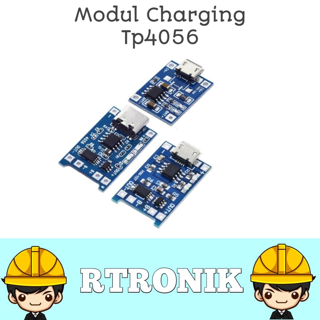 Jual TP4056 Modul charging charger LiIon Micro USB TP4056 Modul