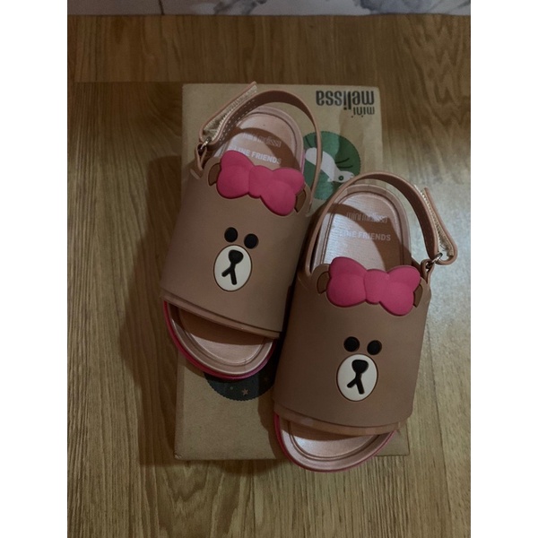 Mini melissa beach slide sandal online bear