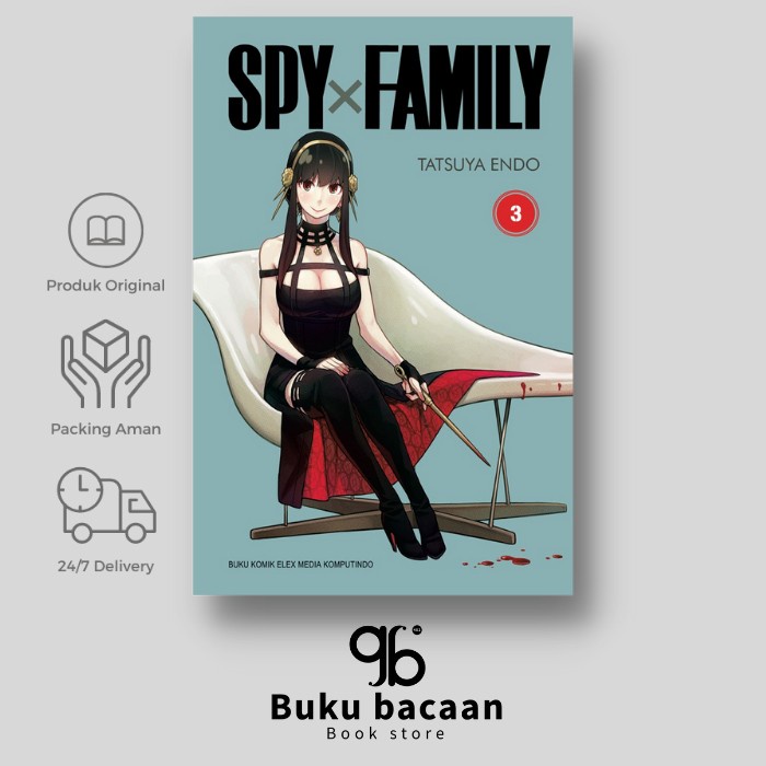 Jual NEW!! Komik Manga Spy X Family 03 - Endo Tatsuya (Original ...