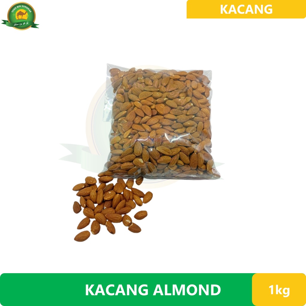 Jual Kacang Almond Panggang Kacang Almond Kupas Panggang Roasted