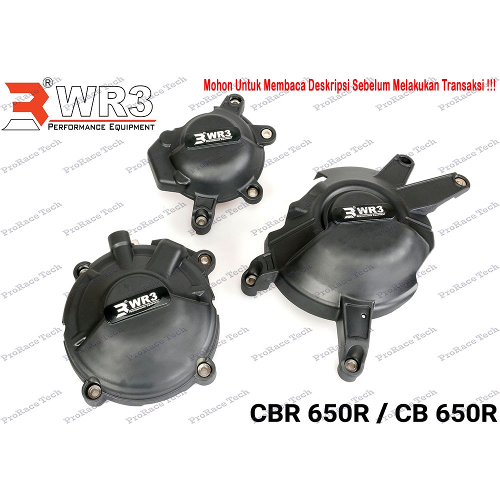 Jual Cover Engine / Engine Guard WR3 CBR 650R / CB 650R | Shopee Indonesia