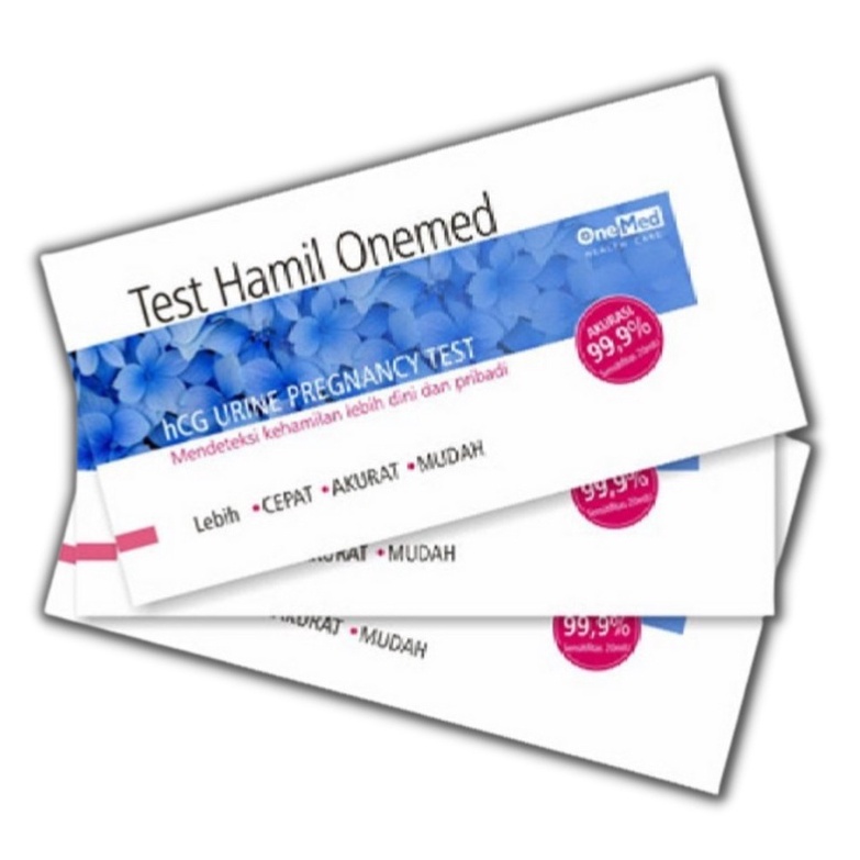 Jual Testpack OneMed Tespek One Med hCG Urine PregnancyTes Kehamilan ...