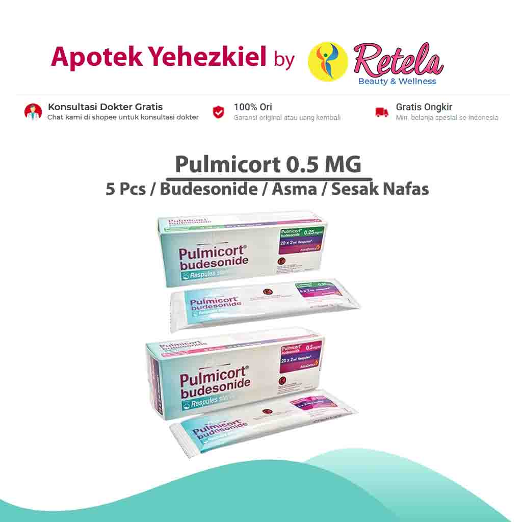 Jual PULMICORT 0.5MG 1 STRIP 5 RESPULES | Shopee Indonesia