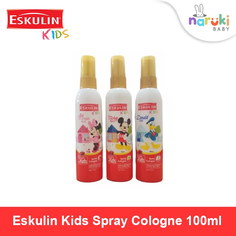 Jual Eskulin Kids Spray Cologne 100ml Parfum Anak | Shopee Indonesia