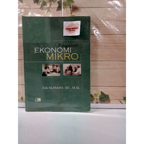 Jual Buku Pengantar Ekonomi Mikro Ida Nuraini Shopee Indonesia