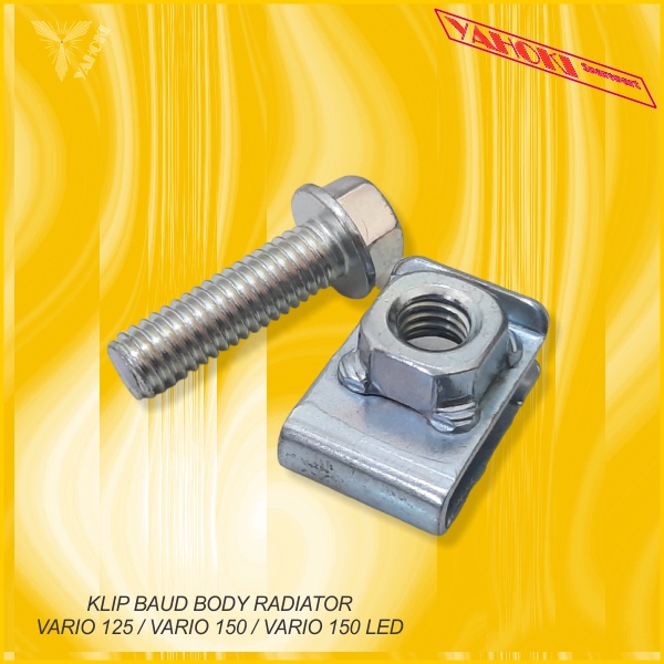 Jual Klip Baud Body Radiator Vario 125 / Vario 150 / Vario 150 Led ...