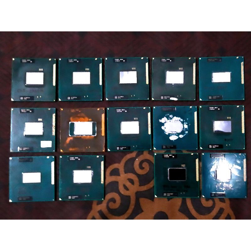 Jual Processor laptop Core i7, Core i5, core I3 gen 2, gen 3, gen 1 ...