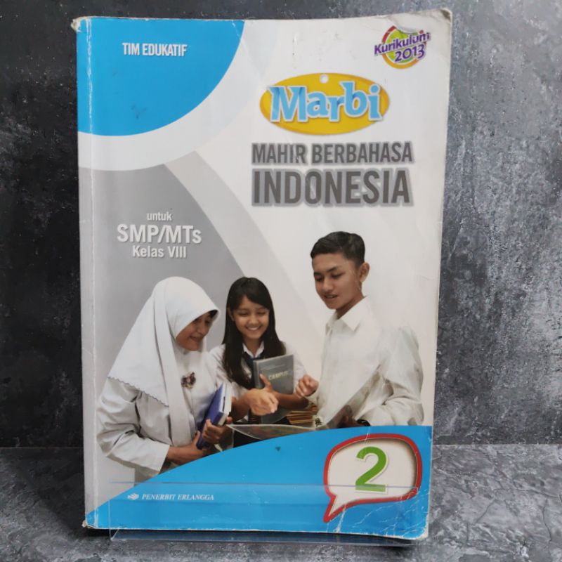 Jual Buku Marbi Mahir Berbahasa Indonesia Kelas 8 Viii Smp Tim