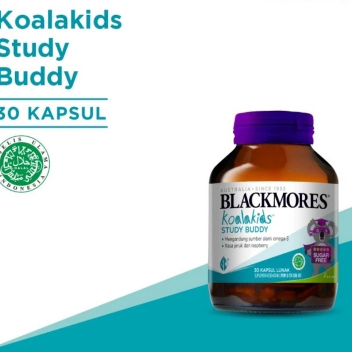 Jual Blackmores Kids Study Buddy 30 Tablets Koalakids Vitamin Anak