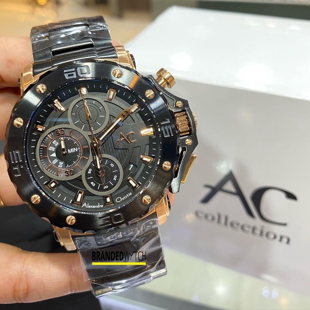 Jual Jam Tangan AC 9205 MC Stainless ORIGINAL / Alexandre Christie 9205 ...