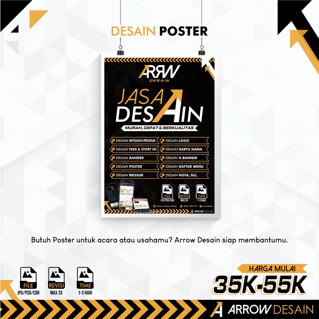 Jual DESAIN POSTER | Shopee Indonesia
