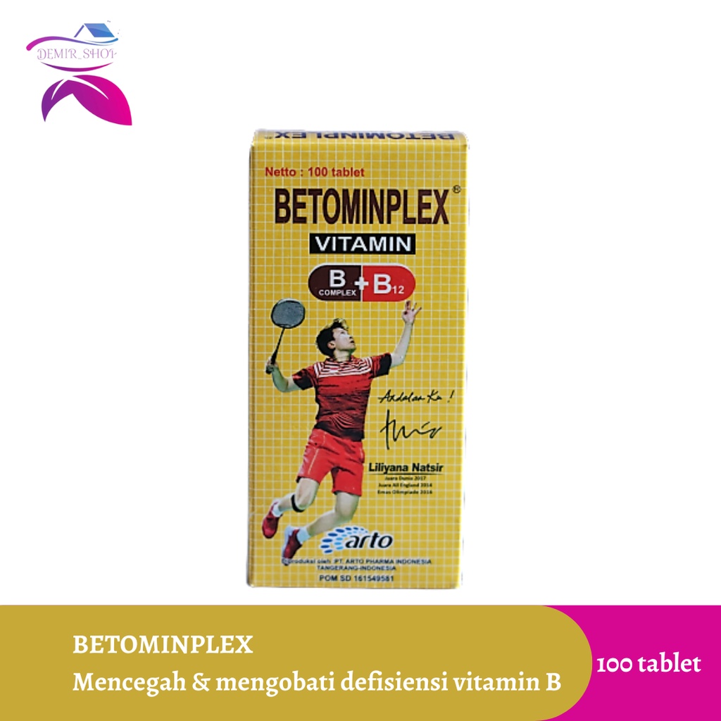 Jual Betominplex / Vitamin B Complex dan B12 Shopee Indonesia