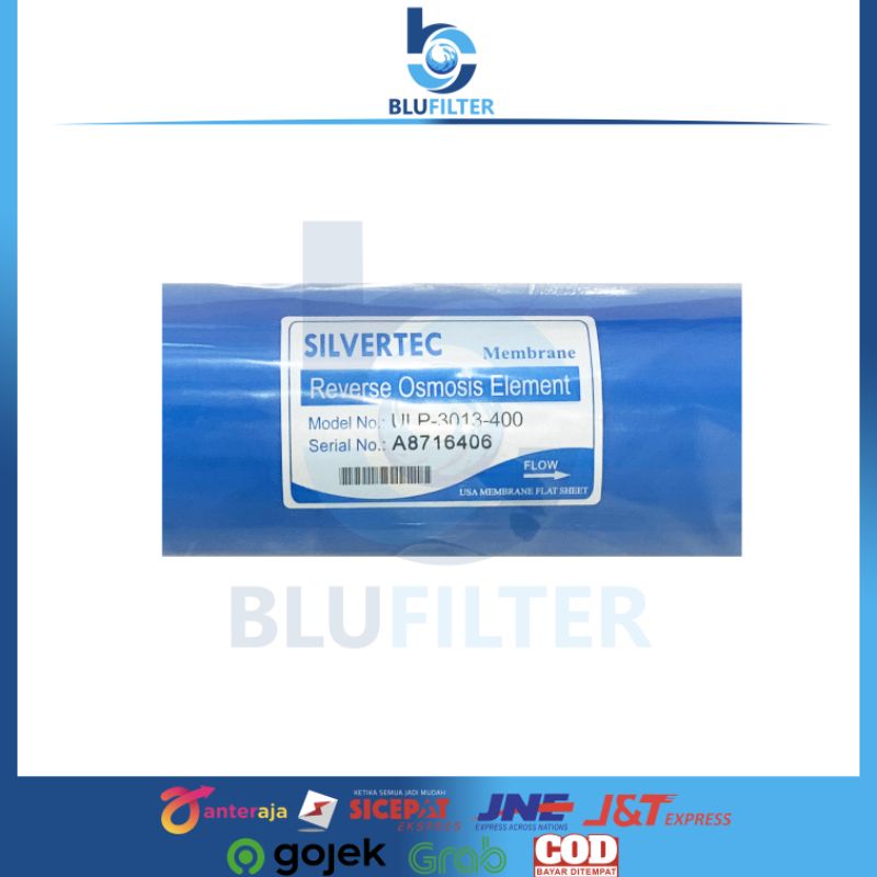Jual MEMBRAN RO SILVERTEC ULP 3013 400 GPD REVERSE OSMOSIS ORIGINAL ...