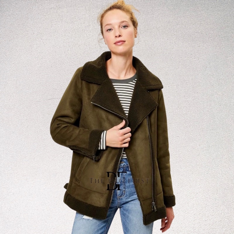 Loft deals aviator jacket