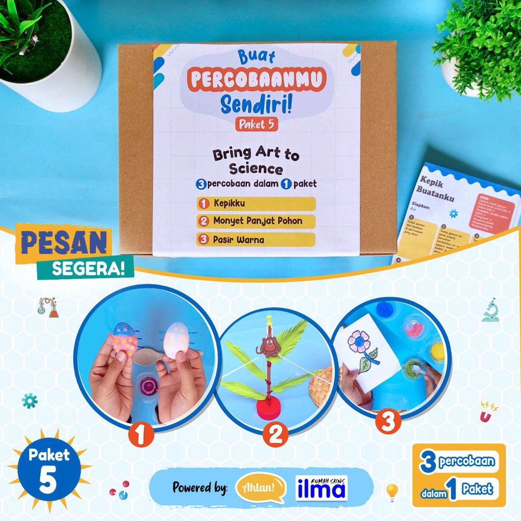 Jual Ahlanbooks - Percobaan Paket Sains Anak 5: Bring Art to Science ...