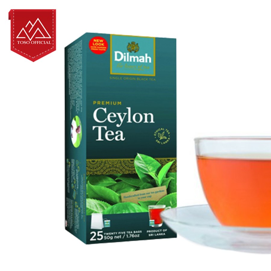 Jual Dilmah Premium Ceylon Tea Selection Tag Tbag 25s - Teh Celup - Tag ...