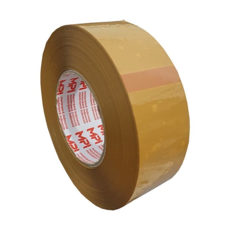 Jual Lakban Bening Coklat 300 Yard X 45mm MPI Isolasi Jumbo Selotip 2 Inch Tape Kualitas Daimaru