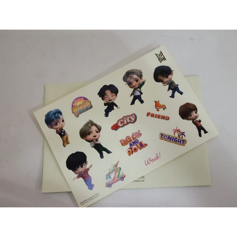Jual Stiker Tiny Tan | Shopee Indonesia