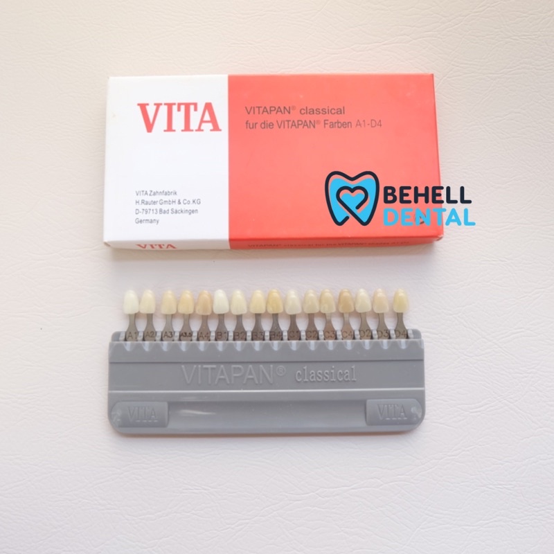 Jual VITAPAN VITA CLASSIC DENTAL SHADE GUIDE // VITA PAN CLASSICAL Alat ...